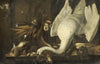 Still life with a Swan, Asparagus, Game and Vegetables