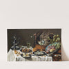 Still Life with a Turkey Pie (1627) by Pieter Claesz