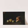 Still Life with Apples and a Pomegranate (circa 1865) by Théodule Ribot