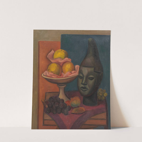 Still life with Benin Head by Mark Gertler