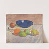 Still Life With Blue Bowl And Fruits by Karl Isakson