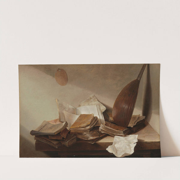 Still Life with Books by Jan Davidsz de Heem