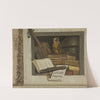 Still Life with Books, Sheet Music, Violin, Celestial Globe and an Owl by Jacob van Campen
