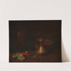 Still Life with Brass Jug, Metal Bowl, Lettuce and Red Peppers by William Merritt Chase