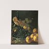 Still Life with Bread, Apples, Grapes and a Bottle by Luis Meléndez