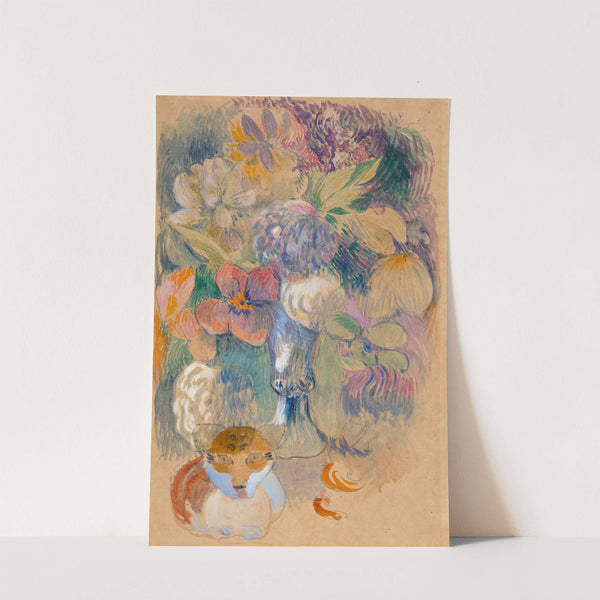 Still Life with Cat by Paul Gauguin