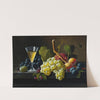 Still Life With Champagne Glass by Severin Roesen