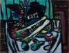 Still Life with Chianti Bottle and Celery (1949)