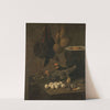 Still Life with Chickens and Eggs by Giovanni Battista Recco