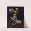 Still Life with Chrysanthemums in an Oriental Vase by Martha West Bare