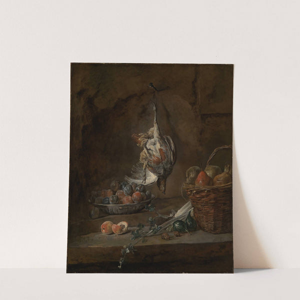 Still life with dead partridge by Jean Siméon Chardin