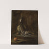 Still life with dead rabbit by Jean Siméon Chardin