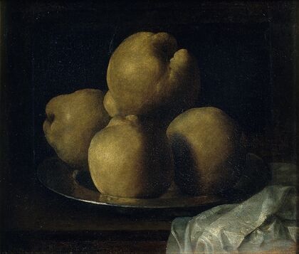 Still Life With Dish Of Quince
