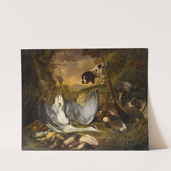 Still Life With Dogs by Jacob Xaver Vermoelen