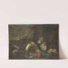 Still Life with Fish by R. van Burgh