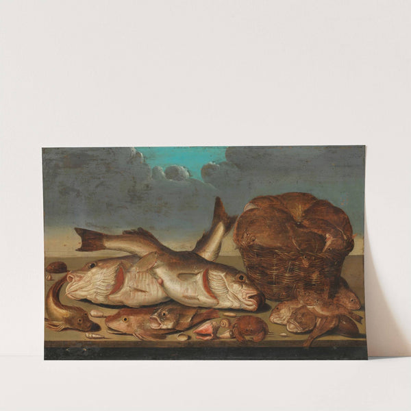 Still Life with Fish by Willem Ormea