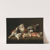 Still Life with Fishes, a Crab and Oysters by Isaac van Duynen