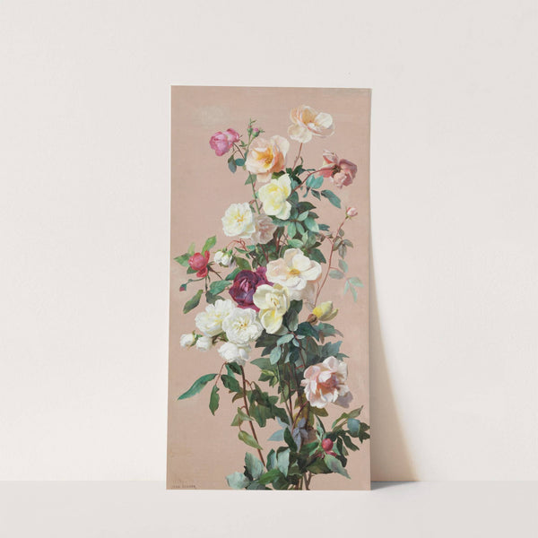 Still life with flowers by Jean Benner