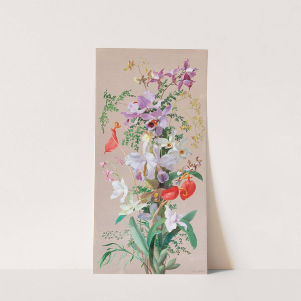 Still life with flowers by Jean Benner