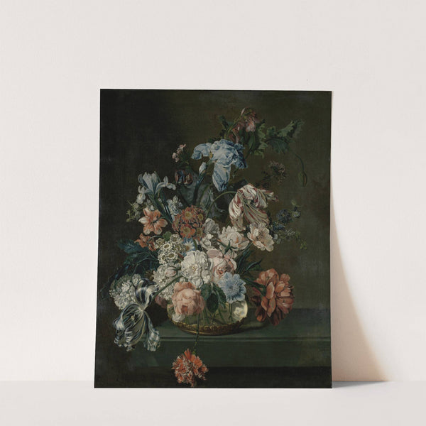 Still Life with Flowers by Cornelia van der Mijn