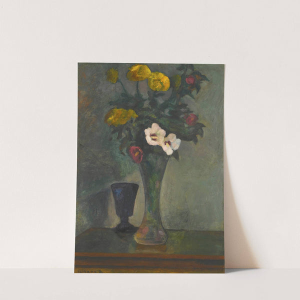 Still Life With Flowers by Dezsö Czigány