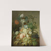 Still Life with Flowers and Fruit by Jan Evert Morel