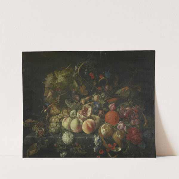 Still Life with Flowers and Fruit (circa 1670) by Cornelis de Heem