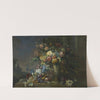 Still Life with Flowers and Fruit by Max Carlier