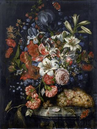 Still Life with Flowers and Fruit