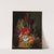 Still life with flowers and fruit on a ledge by Jean-Baptiste Robie