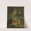 Still Life with Flowers and Fruits by Albertus Jonas Brandt