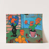 Still-Life With Flowers And Oranges (circa 1909) by Alexej von Jawlensky