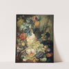 Still Life with Flowers, Fruit and Birds by Jan Van Os