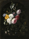 Still Life With Flowers In A Crystal Vase