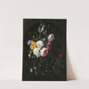 Still Life With Flowers In A Crystal Vase by Nicolaes Van Verendael