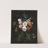 Still Life With Flowers In A Crystal Vase by Nicolaes Van Verendael