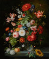 Still Life with Flowers in a Glass Vase