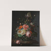 Still Life with Flowers on a Marble Tabletop by Rachel Ruysch