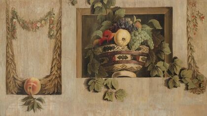 Still Life with Fruit and Flower Garlands (1645 - 1650)
