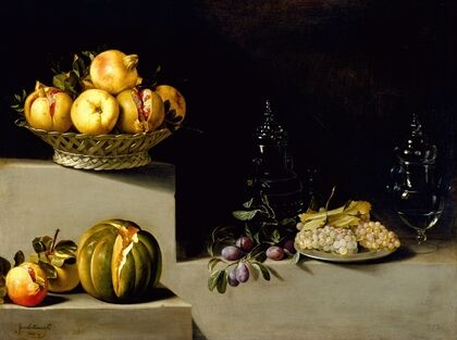 Still Life with Fruit and Glassware (1626)