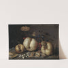 Still Life with Fruit and Shells by Balthasar van der Ast