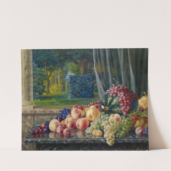 Still Life With Fruits by Burkhard Flury