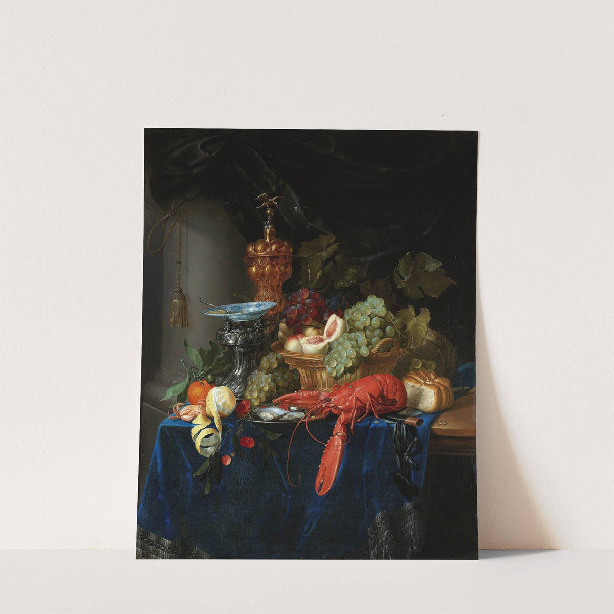 Still Life with Golden Goblet by Pieter de Ring