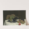 Still Life with Grapes and a Carnation by Henri Fantin-Latour