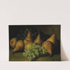 Still Life with Grapes and Yellow Pears by Edward Chalmers Leavitt