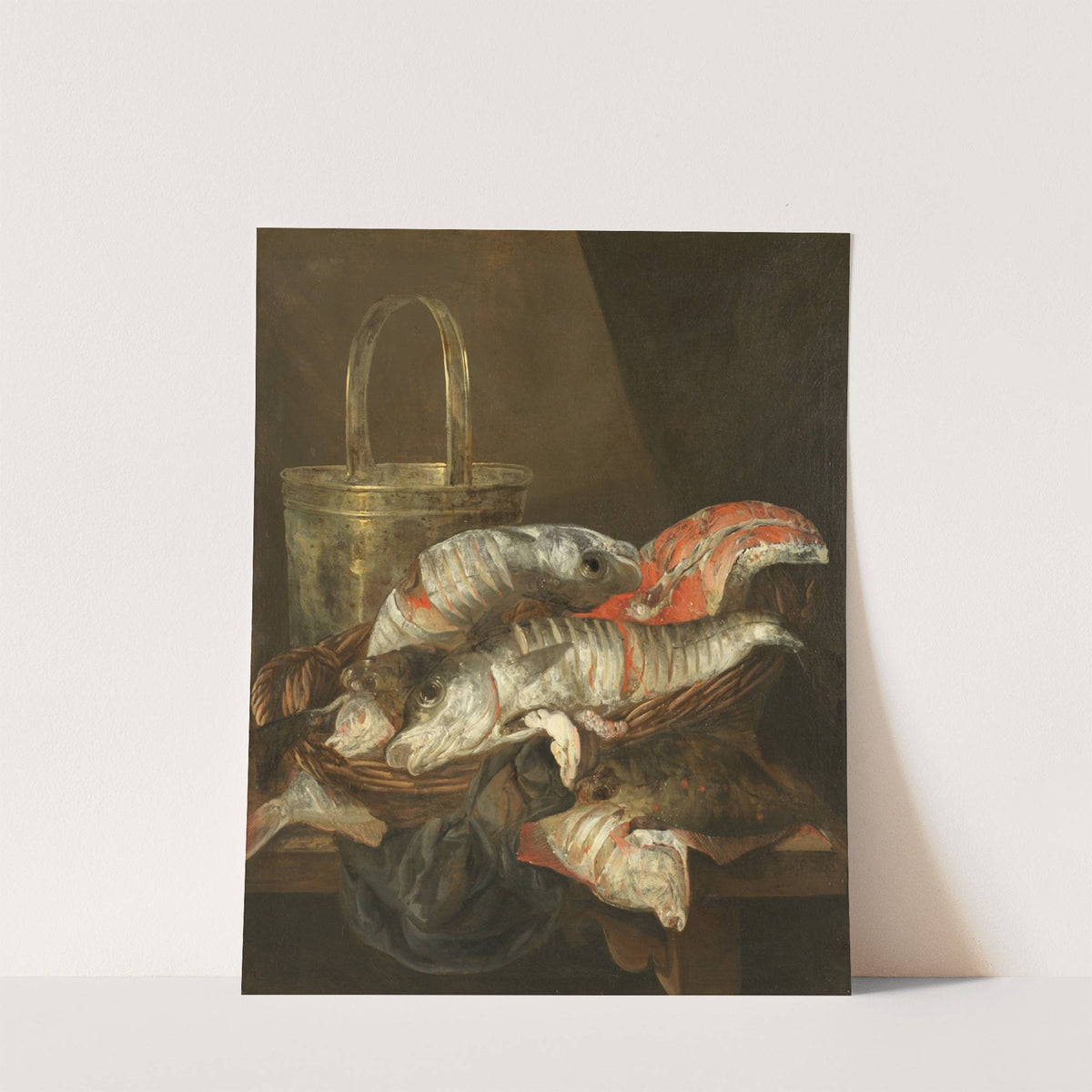 Still Life with Haddocks and Plaice by Abraham van Beijeren