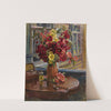 Still Life With Hollyhocks by Georgy Konstantinovich Savitsky