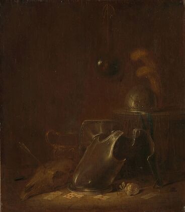 Still life with implements of war