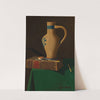 Still Life with Jug on a Book by John Frederick Peto