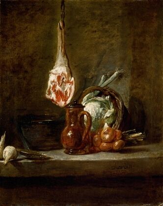 Still Life with Leg of Lamb 